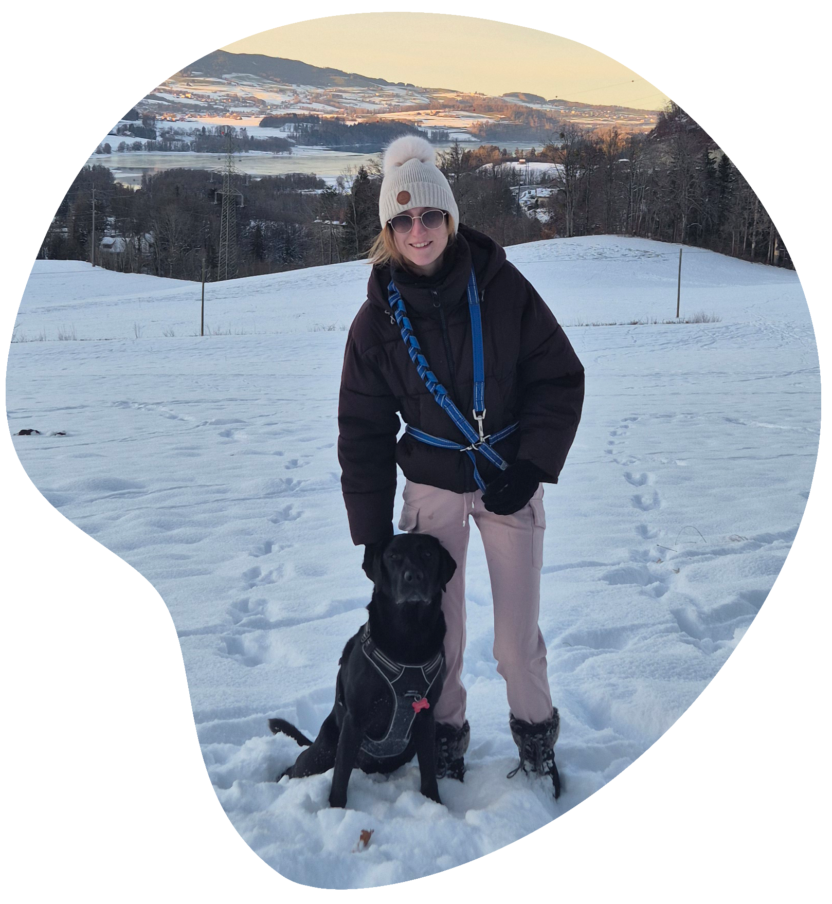 Photo du profil avec son chien